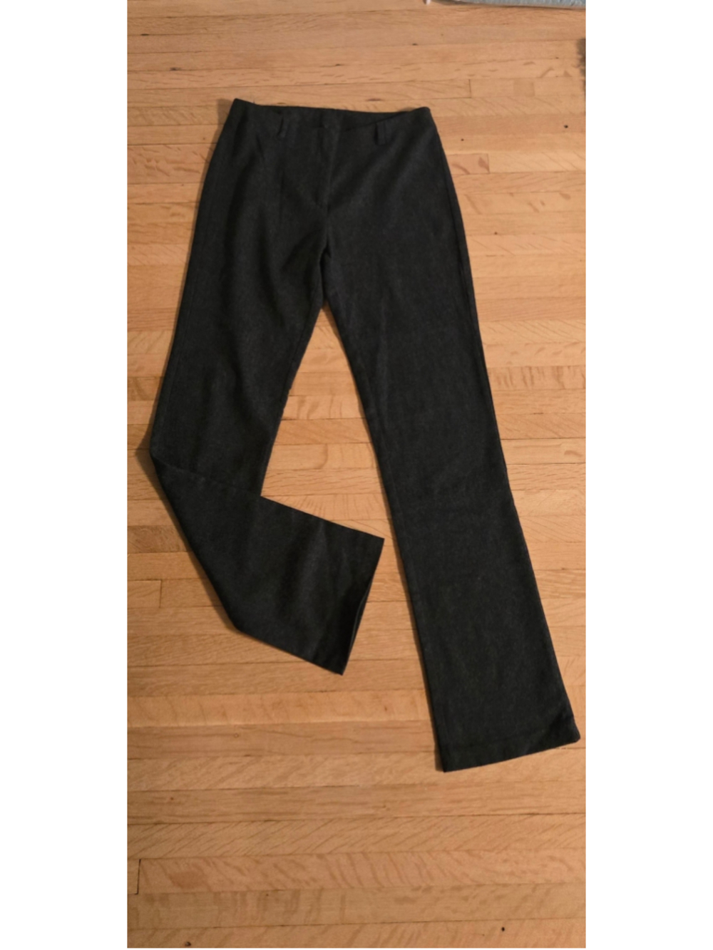 Women's United Colors of Benetton Charcoal Gray Trousers Size 4